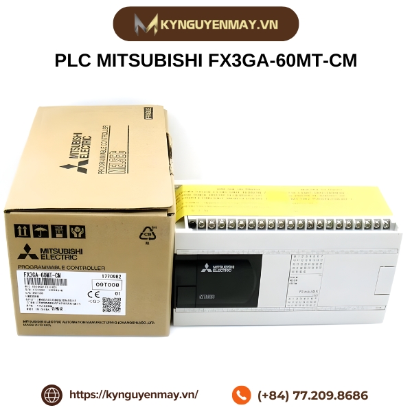 PLC MITSUBISHI FX1N-60MT-001, FX3GA-60MT-CM