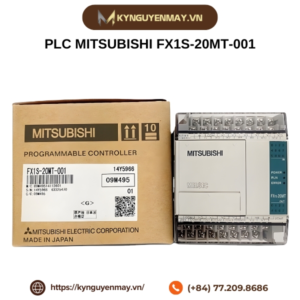 PLC MITSUBISHI FX1S-20MR-001, FX1S-20MT-001