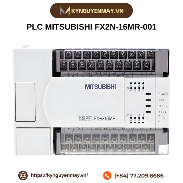 PLC MITSUBISHI FX2N-16MR-001, FX2N-16MT-001