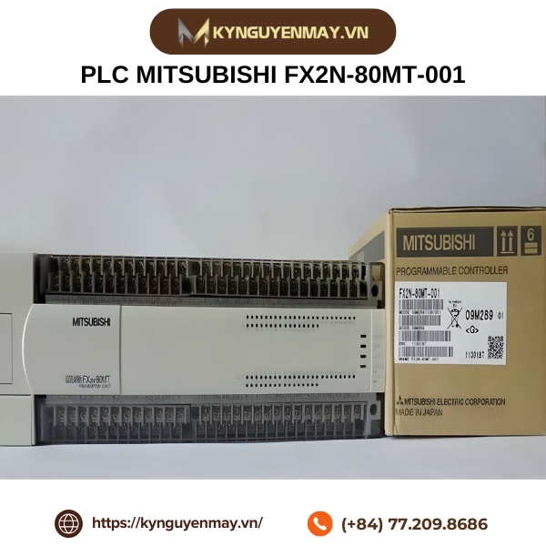 PLC MITSUBISHI FX2N-80MR-001, FX2N-80MT-001