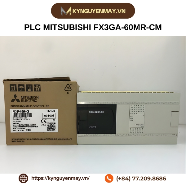 PLC MITSUBISHI FX1N-60MR-001, FX3GA-60MR-CM