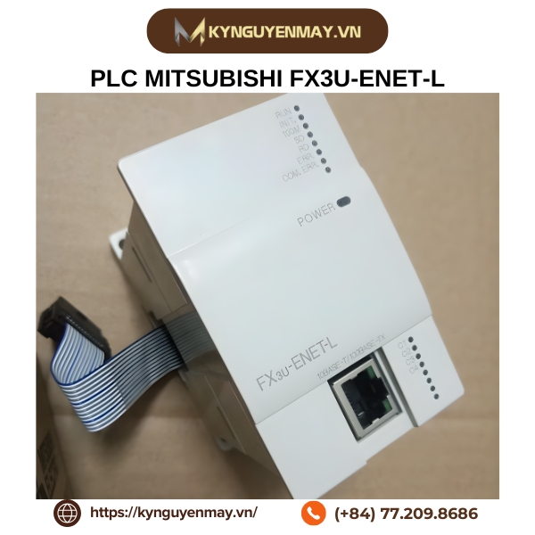 PLC MITSUBISHI FX3U-ENET-ADP, FX3U-ENET-L