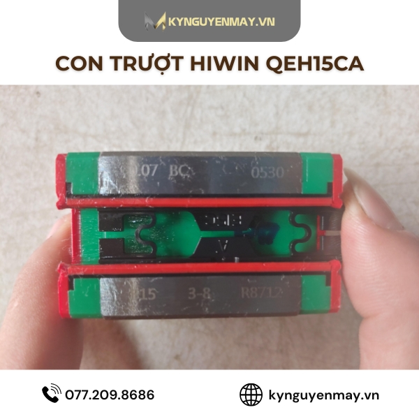 Con trượt HIWIN QEH | QEH15CA, QEH20CA, QEH25CA, QEH30CA, QEH35CA