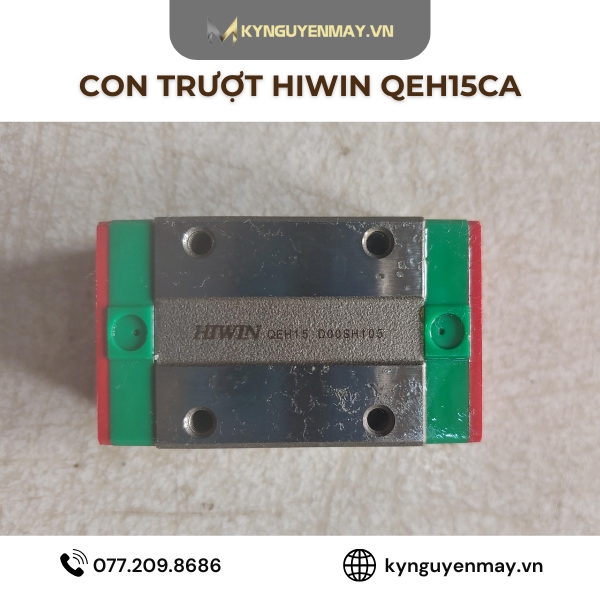 Con trượt HIWIN QEH | QEH15CA, QEH20CA, QEH25CA, QEH30CA, QEH35CA