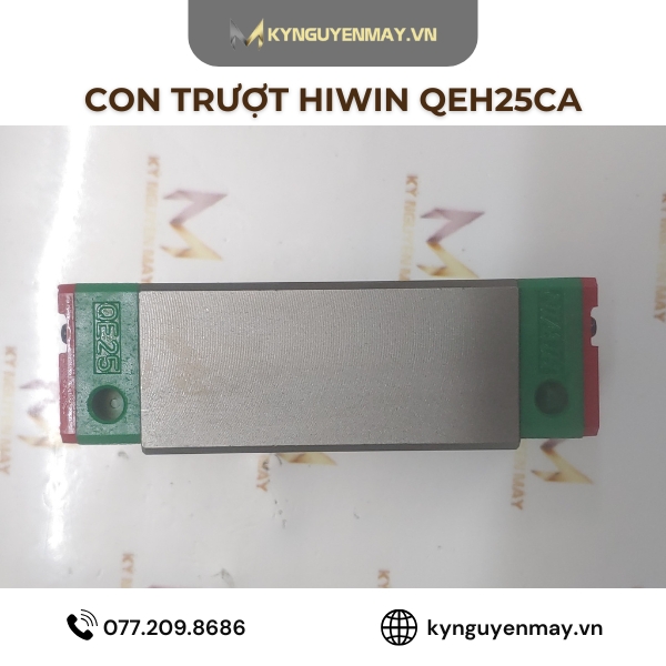 Con trượt HIWIN QEH | QEH15CA, QEH20CA, QEH25CA, QEH30CA, QEH35CA