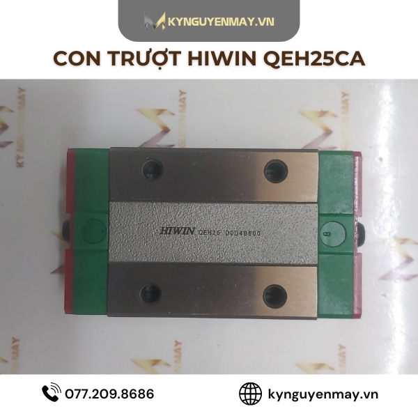 Con trượt HIWIN QEH | QEH15CA, QEH20CA, QEH25CA, QEH30CA, QEH35CA