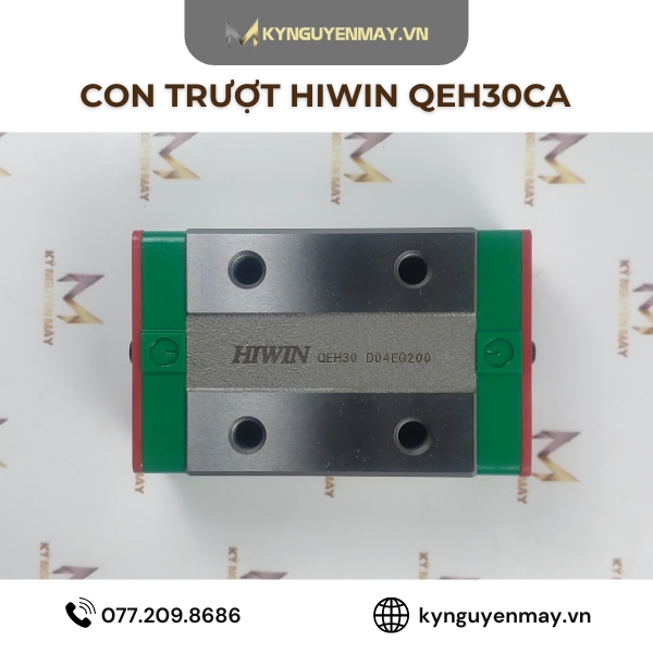Con trượt HIWIN QEH | QEH15CA, QEH20CA, QEH25CA, QEH30CA, QEH35CA