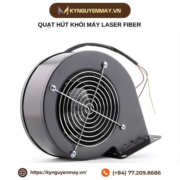 Quạt hút khói máy laser fiber