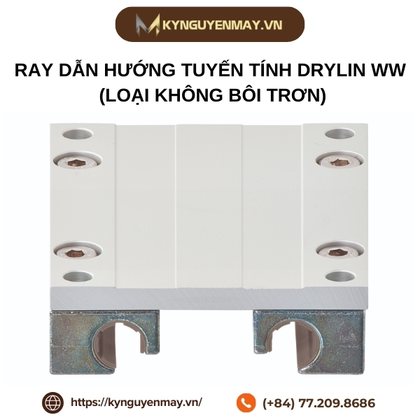 Ray dẫn hướng tuyến tính Drylin WW (Loại không bôi trơn)