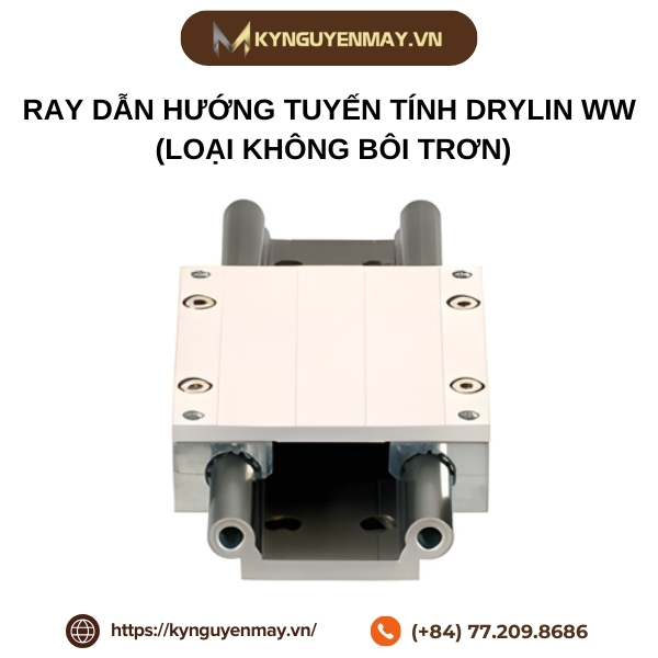 Ray dẫn hướng tuyến tính Drylin WW (Loại không bôi trơn)