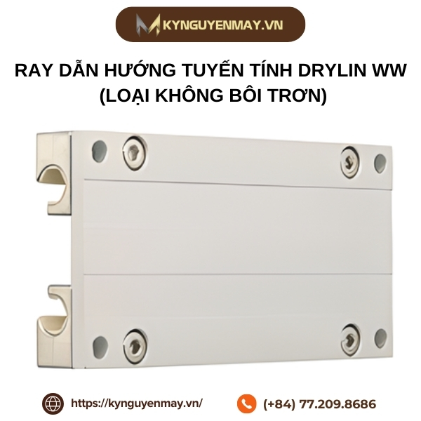 Ray dẫn hướng tuyến tính Drylin WW (Loại không bôi trơn)