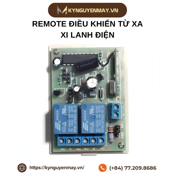 Remote điều khiển từ xa xi lanh điện