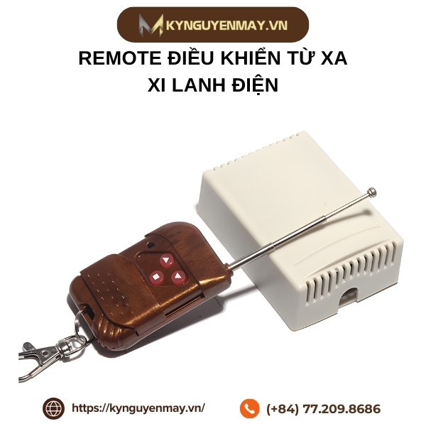 Remote điều khiển từ xa xi lanh điện