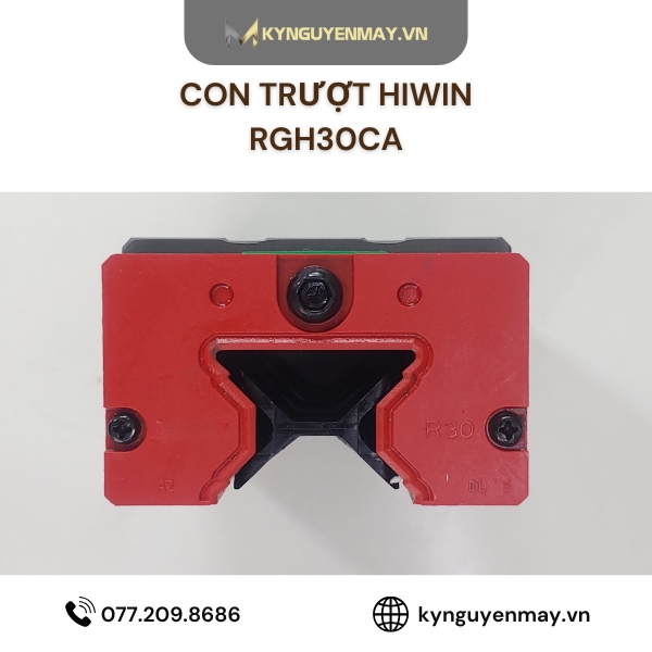 Con trượt HIWIN RGH-CA | RG15, RG20, RG25, RG30, RG35, RG45, RG55, RG65