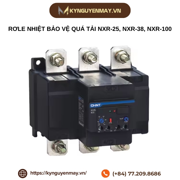 Rơle nhiệt bảo vệ quá tải NXR-25, NXR-38, NXR-100