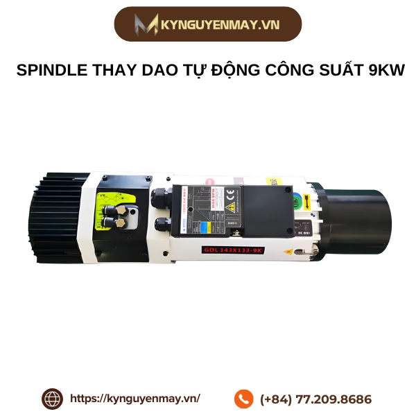Spindle thay dao tự động công suất 9KW