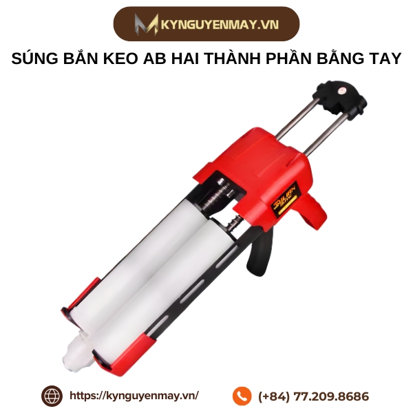 Súng bắn keo AB hai thành phần bằng tay