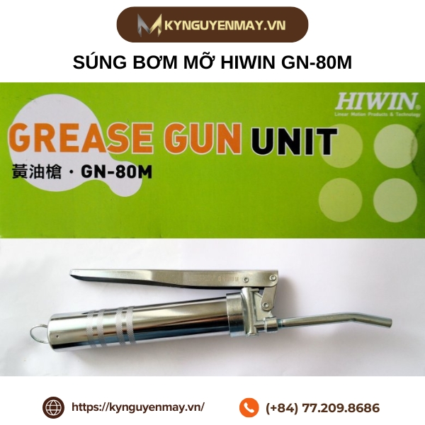 Súng bơm mỡ HIWIN GN-80M (Grease gun HIWIN GN80-M)