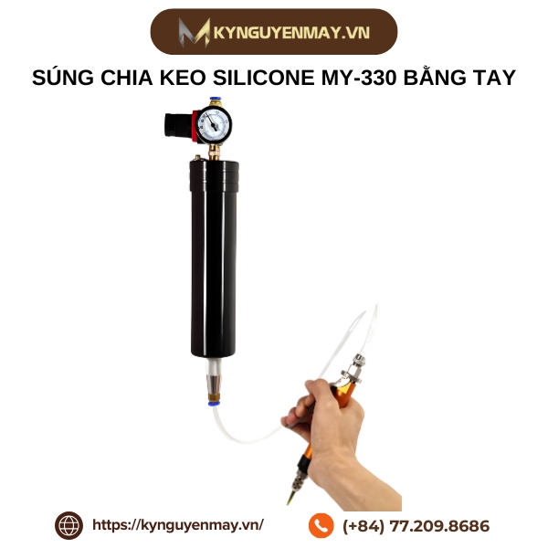 Súng chia keo silicone MY-330 bằng tay