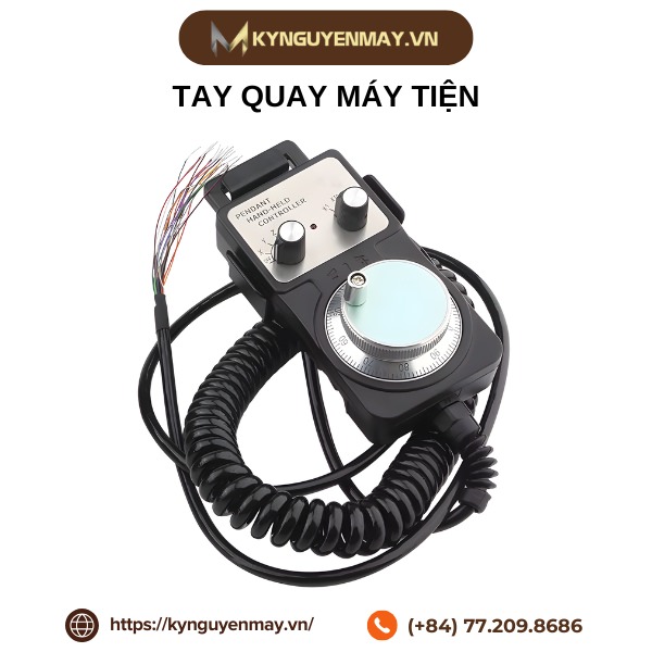 Tay quay máy tiện