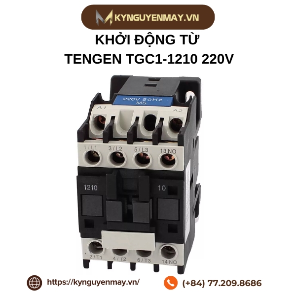 Khởi động từ TENGEN TGC1-1210 220V