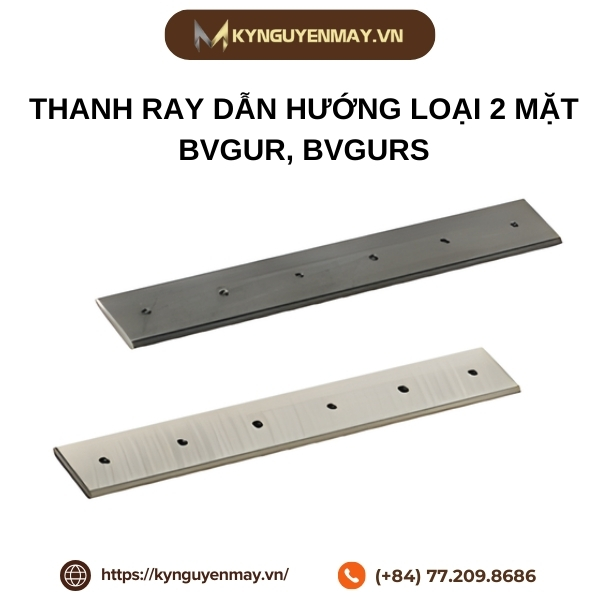 Thanh ray dẫn hướng loại 2 mặt BVGUR, BVGURS