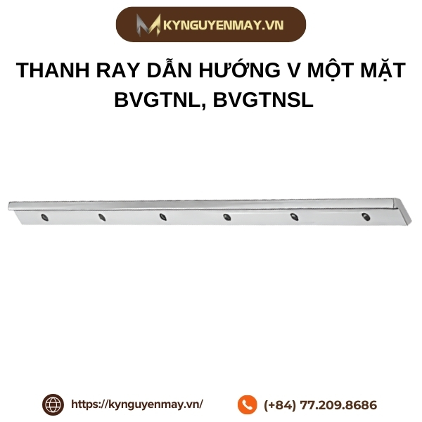 Thanh ray dẫn hướng V một mặt BVGTNL, BVGTNSL