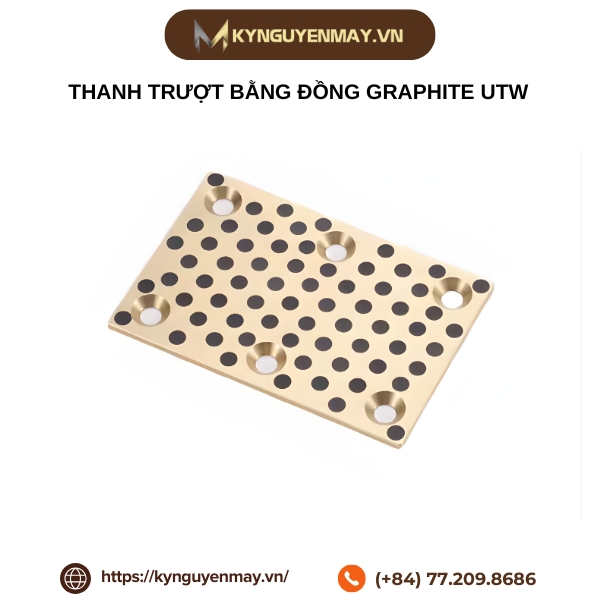 Thanh trượt bằng đồng Graphite UTW