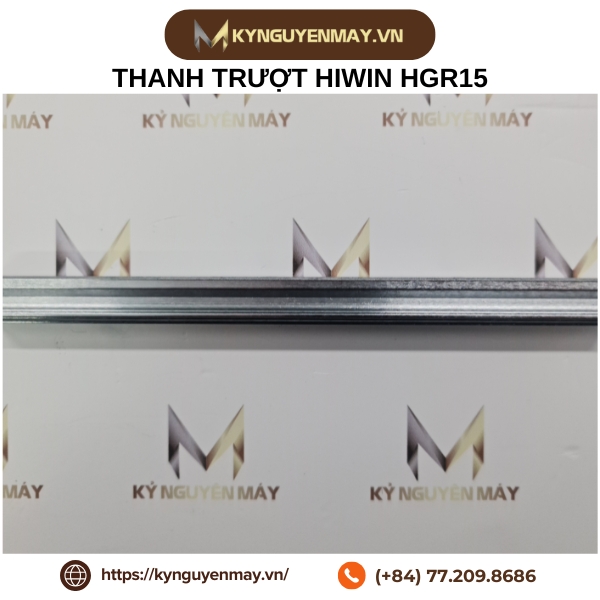 Thanh trượt vuông HIWIN HGR15, HGR20, HGR25, HGR30, HGR45, HGR55, HGR65