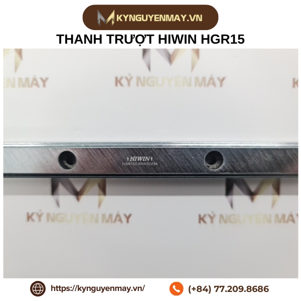 Thanh trượt vuông HIWIN HGR15, HGR20, HGR25, HGR30, HGR45, HGR55, HGR65