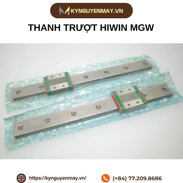 Thanh trượt HIWIN MGW | MGW7, MGW9, MGW12 , MGW15