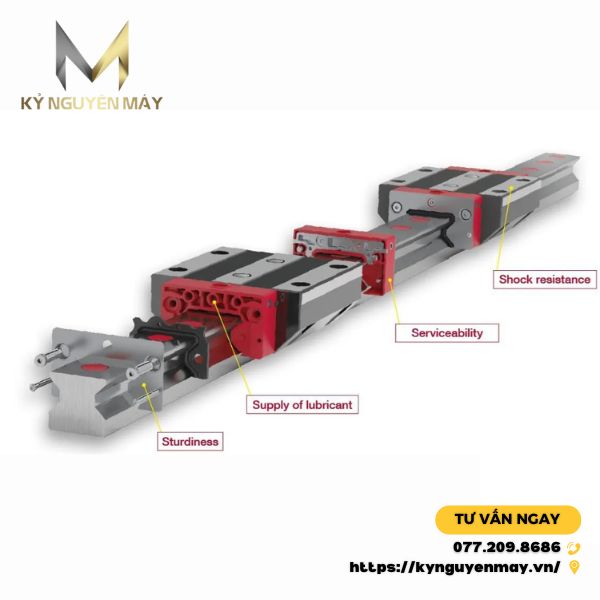 Thanh trượt SCHNEEBERGER BZ