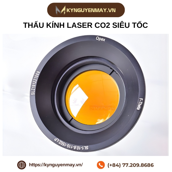 Thấu kính laser Co2 siêu tốc