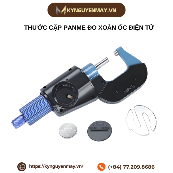 Thước cặp Panme đo xoắn ốc điện tử