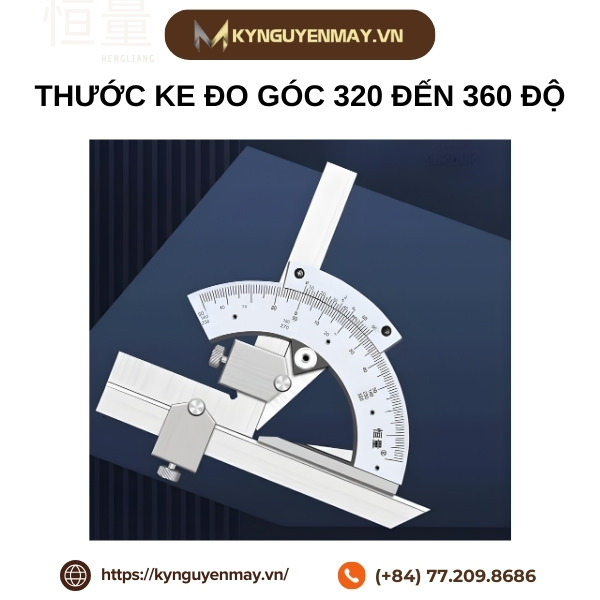 Thước ke đo góc 320 đến 360 độ
