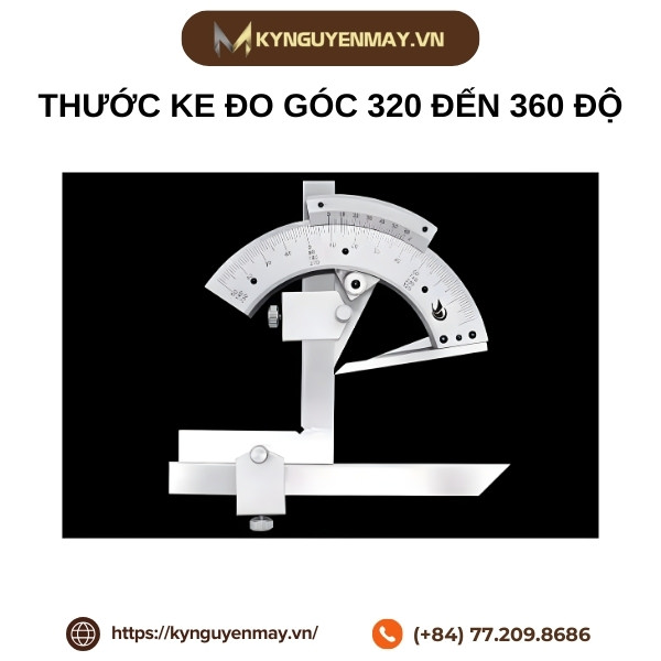 Thước ke đo góc 320 đến 360 độ
