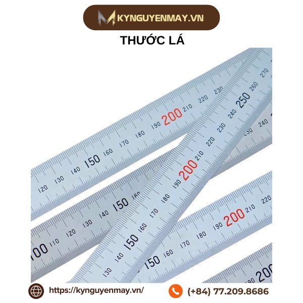 Thước lá rộng 2.8mm dày 1mm dài 2000mm, 3000mm, 4000mm
