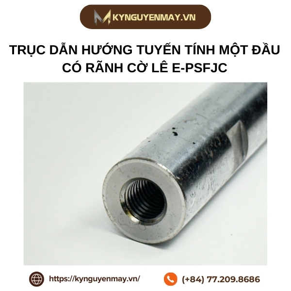 Trục dẫn hướng tuyến tính một đầu có rãnh cờ lê E-PSFJC
