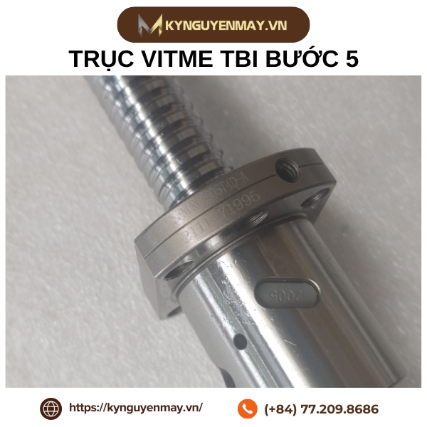 Trục vitme bi TBI Bước 5 | SFU1205, SFU2505, SFU4005
