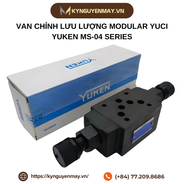 Van chỉnh lưu lượng Modular YUCI YUKEN MS-04 series