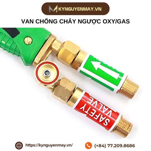 Van chống chảy ngược oxy/ gas