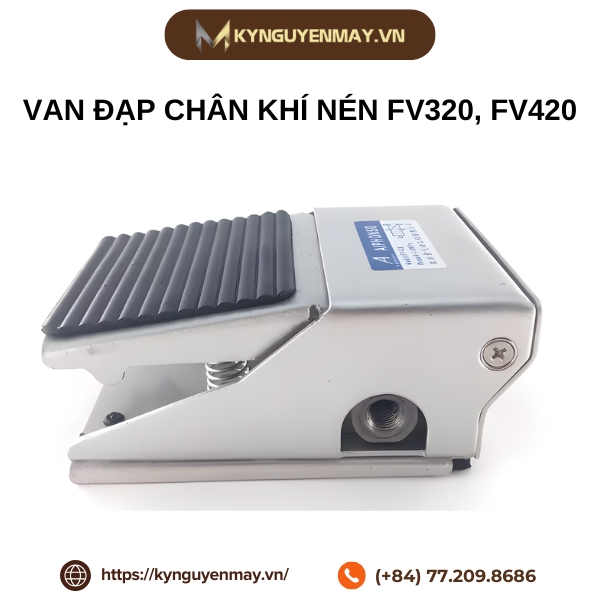 Van đạp chân khí nén FV320, FV420