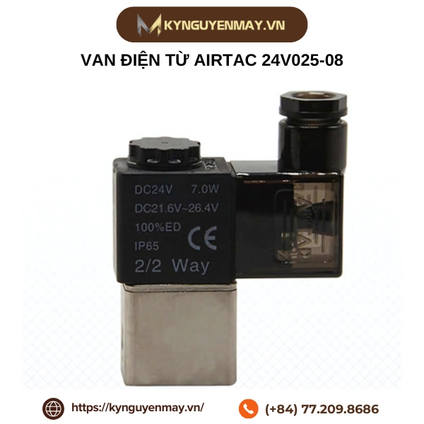 Van điện từ AIRTAC 24V025-08