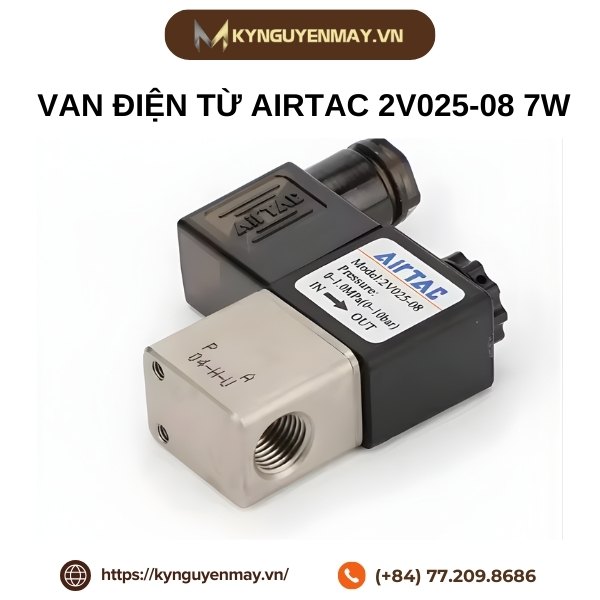 Van điện từ AIRTAC 2V025-08 7W