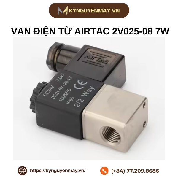 Van điện từ AIRTAC 2V025-08 7W
