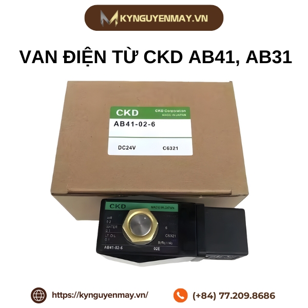 Van điện từ CKD AB41, AB31