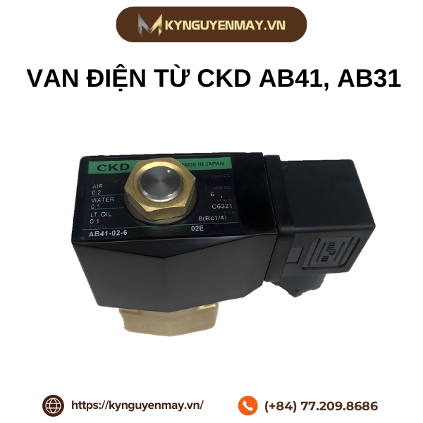 Van điện từ CKD AB41, AB31