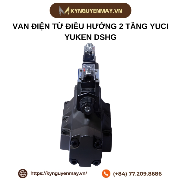 Van điện từ điều hướng 2 tầng YUCI YUKEN DSHG