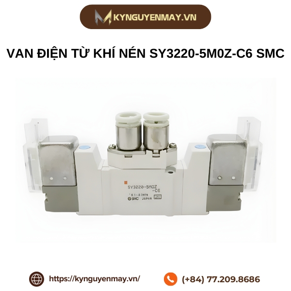 Van điện từ khí nén SY3220-5M0Z-C6 SMC