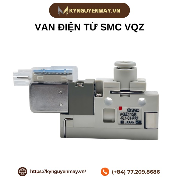 Van điện từ SMC VQZ125B, VQZ115R, VQZ1151B, VQZ1150